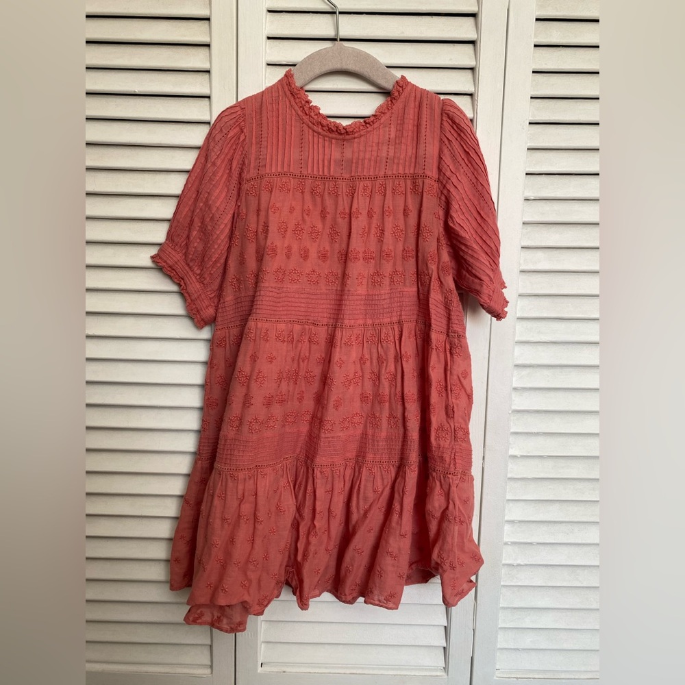 Doen Little Minetta in pink, girls size 4